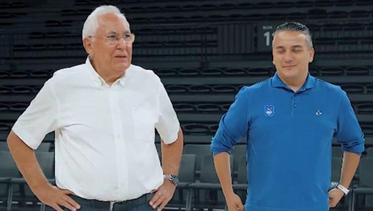 Aydın Örs’ten Anadolu Efes antrenmanına ziyaret