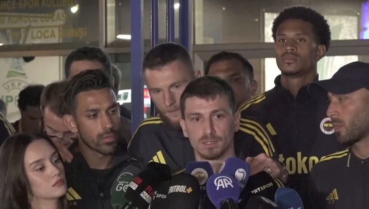 Fenerbahçe takım kaptanı Mert Hakan Yandaş maçın ardından konuştu!