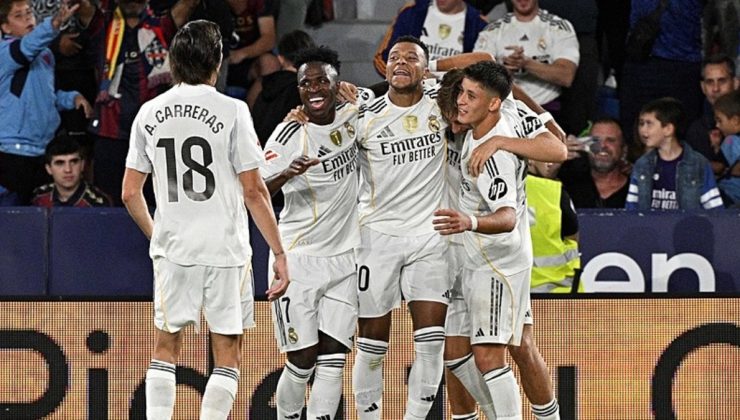 Levante 1-4 Real Madrid MAÇ SONUCU-ÖZET