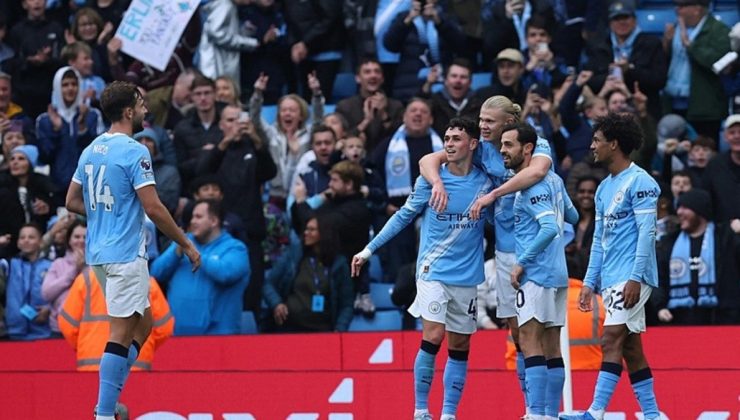 Manchester City 5-1 Burnley MAÇ SONUCU-ÖZET