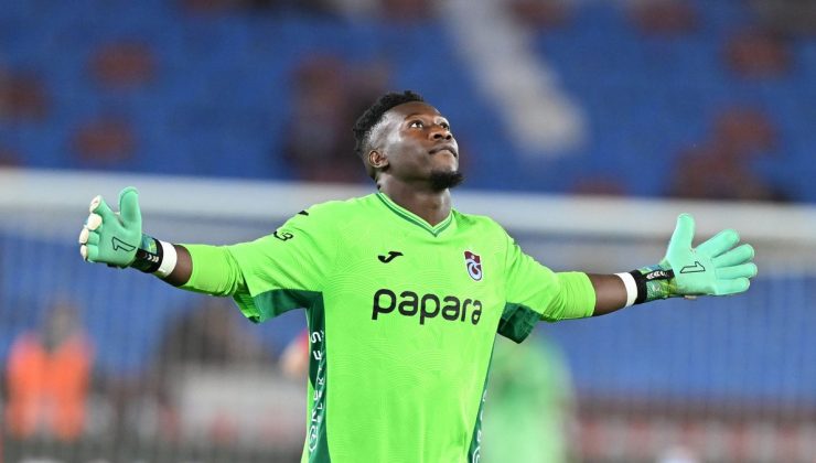 Trabzonspor’da Paul Onuachu’nun golünde asist Andre Onana’dan geldi!
