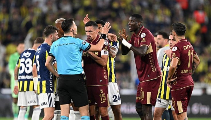 Trabzonspor’dan ilk devre bitiminde hakem tepkisi!