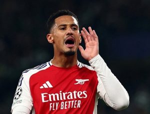 Arsenal, Fransız futbolcu William Saliba ile yeni sözleşme imzaladı