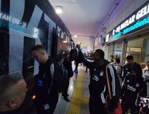 Beşiktaş kafilesi Konya’ya geldi