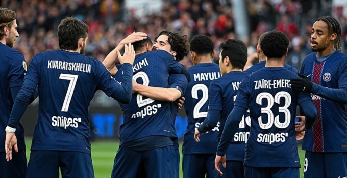 Brest 0-3 PSG MAÇ SONUCU ÖZET