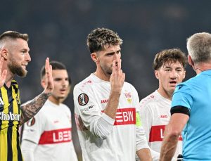 Fenerbahçe – Stuttgart maçında ortalık karıştı! Bitiş düdüğünün ardından…