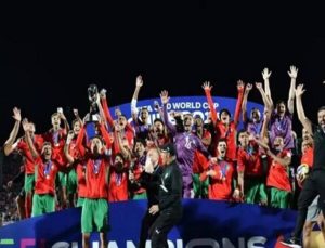 FIFA U20 Dünya Kupası Finalinde Fas Arjantin’i yenerek kupanın sahibi oldu!