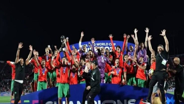 FIFA U20 Dünya Kupası Finalinde Fas Arjantin’i yenerek kupanın sahibi oldu!