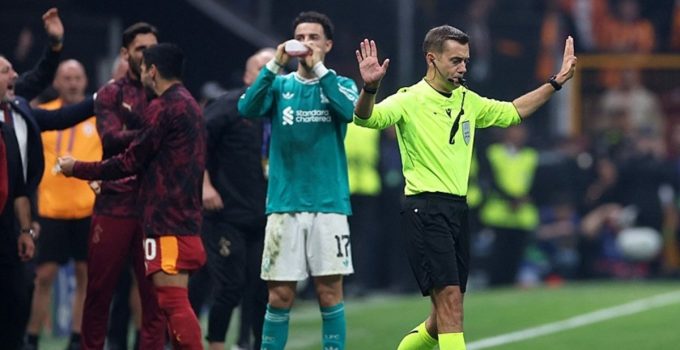 Galatasaray maçında Liverpool’un penaltı kararı VAR’dan döndü!