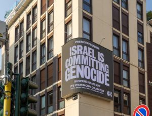 Game Over Israel, ’Nazi Almanyası’nı örnek vererek UEFA’nın İsrail’i men etmesini istedi