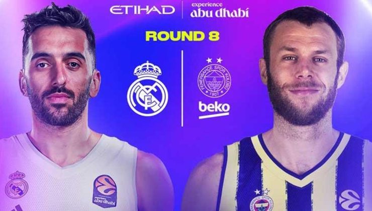 Real Madrid – Fenerbahçe Beko maçı ne zaman, saat kaçta, hangi kanalda? (EuroLeague 8. hafta)