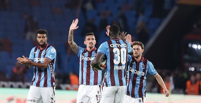 Süper Lig’de haftaya Trabzonspor damga vurdu!