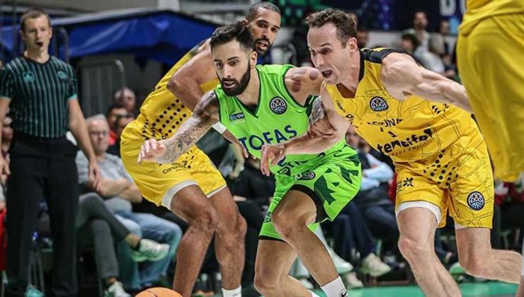 TOFAŞ evinde La Laguna Tenerife’ye farklı mağlup! (Maç Sonucu 64-81)
