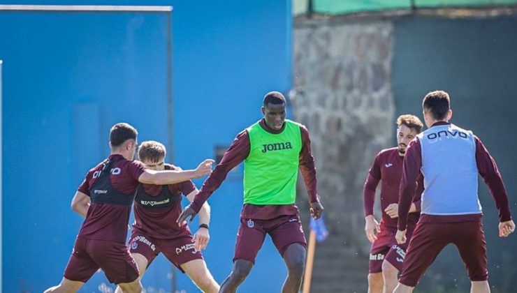 Trabzonspor, Çaykur Rizespor maçı hazırlıklarına devam etti