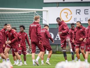 Trabzonspor Çaykur Rizespor maçı hazırlıklarını sürdürdü