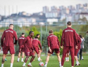 Trabzonspor, ikas Eyüpspor maçı hazırlıklarını sürdürdü
