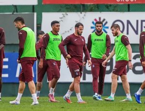 Trabzonspor’da Çaykur Rizespor maçı hazırlıkları devam ediyor