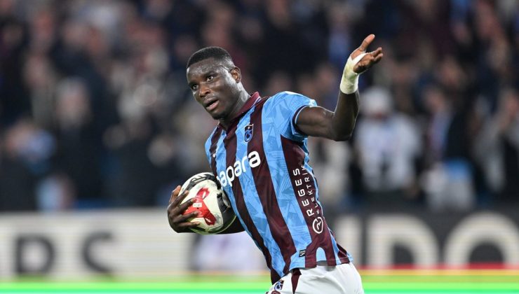 Trabzonspor’un golcüsü Paul Onuachu’dan taraftarlara mesaj!