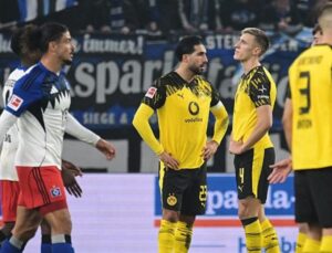 Dortmund Hamburg deplasmanında kayıp yaşadı