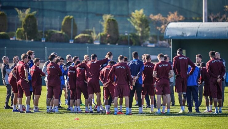 Trabzonspor’un Galatasaray maçı kamp kadrosu belli oldu!
