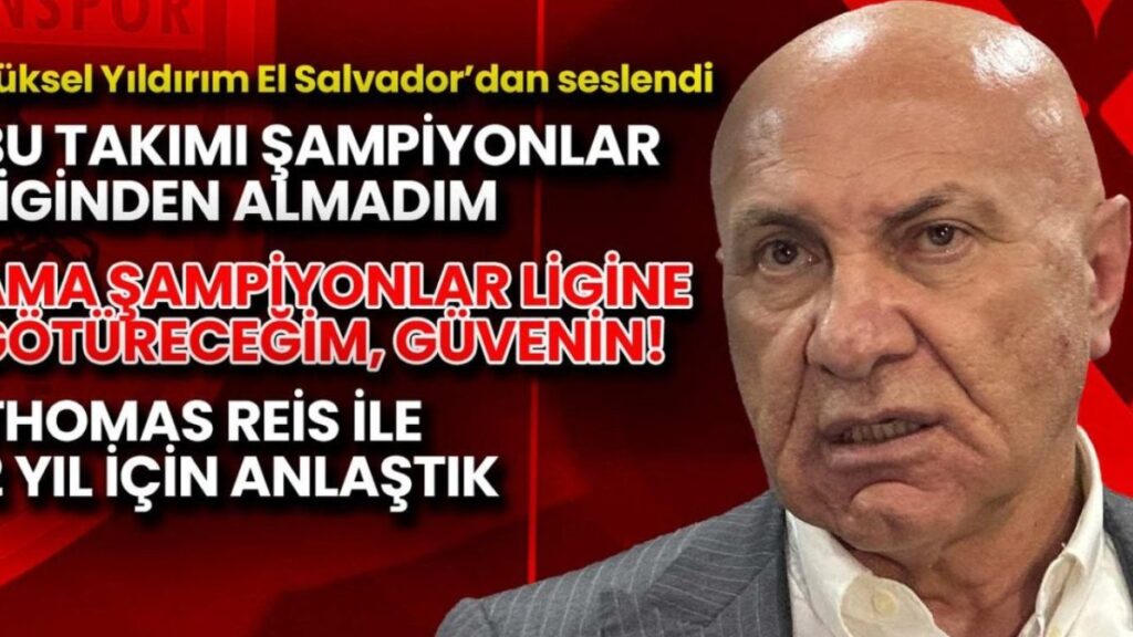 Samsunspor'da Şampiyonlar Ligi Hedefi: Yıldırım'dan Flaş Açıklama!
