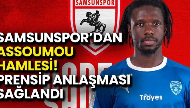 Samsunspor’dan Transferde Flaş Gelişme: Assoumou İçin Anlaşma Sağlandı!