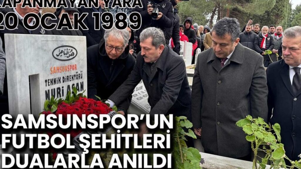 Samsunspor'un Efsane İsimleri Unutulmadı: 37 Yıl Sonra Dualarla Anıldı