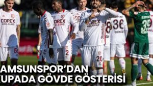 Samsunspor'un Güç Gösterisi: Aliağa'yı 6-2 Mağlup Ederek İddiasını Tazeletti