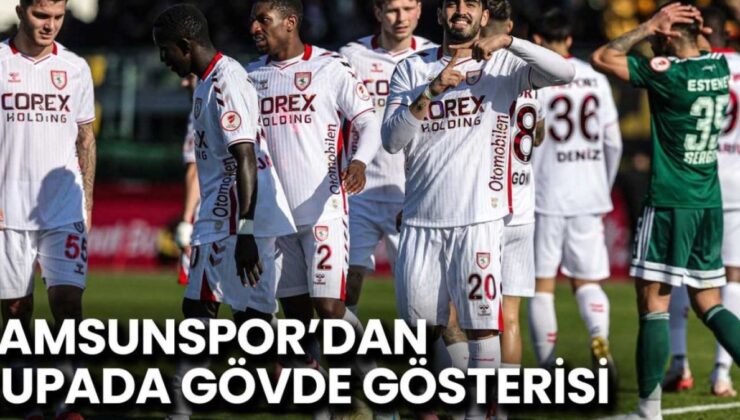 Samsunspor’un Güç Gösterisi: Aliağa’yı 6-2 Mağlup Ederek İddiasını Tazeletti
