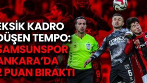 Samsunspor'un İlk Yarı Zaferi Sonrasında İkinci Yarı Hayal Kırıklığı: Neler Oldu?