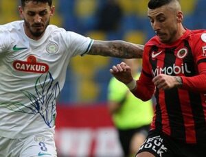 İki Golle Öne Geçen Gençlerbirliği, Rizespor’a Takıldı: Şok Sonuç!