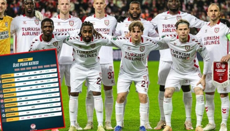 Samsunspor’un Avrupa Başarısı: Trabzonspor’u Geride Bıraktı!