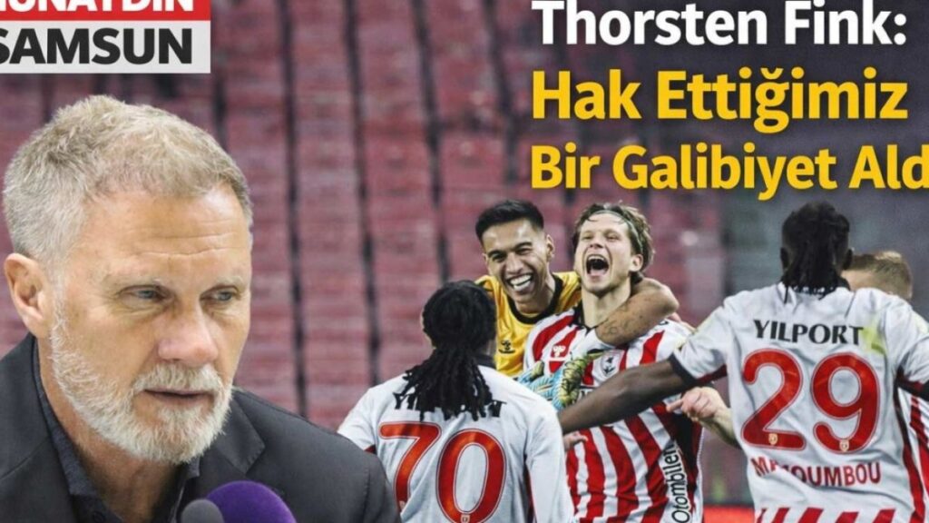 Samsunspor'un Zaferi: Fink, Takımın Mücadelesini ve Geleceğini Değerlendirdi