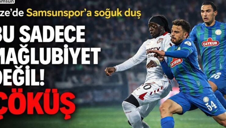 Samsunspor’un Kâbusu: Rize’de 4-0’lık Tarihi Yenilgi!