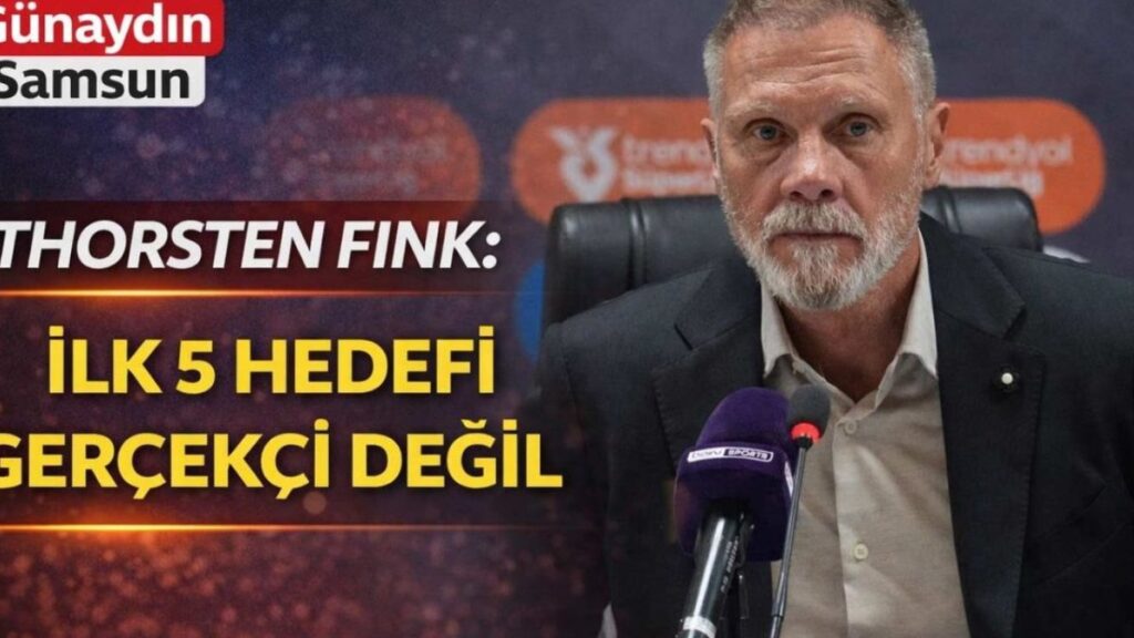 Thorsten Fink'ten Şok Açıklama: "Sezon Hedeflerimiz Ulaşılmaz!"