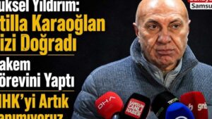 Yüksel Yıldırım'dan Şok Açıklama: "Hakem Bizi 85 Milyonun Önünde Doğradı!"