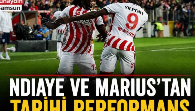 24 Yıl Aradan Sonra Samsunspor’dan Unutulmaz İkili Performansı!