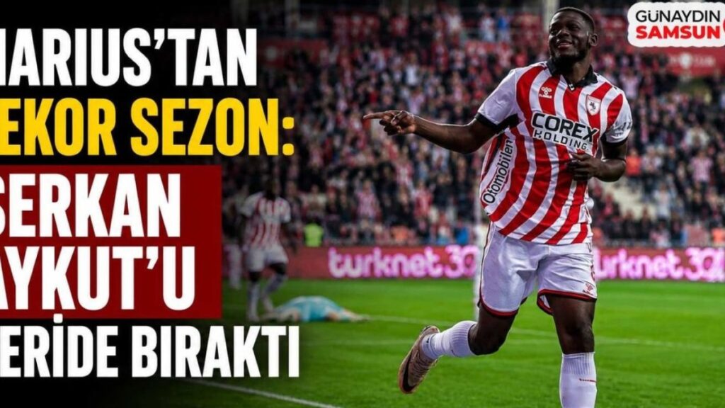 Marius'un Tarihi Performansı: Samsunspor'un Gol Kralı Olmayı Başardı!