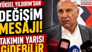 Samsunspor’da Devrim: Takımda 6-7 Futbolcuya Veda Yolda!