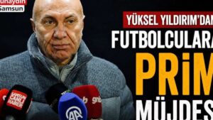 Samsunspor'dan Şaşırtan Açıklama: Futbolculara Rekor Prim Artışı!