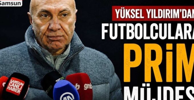 Samsunspor’dan Şaşırtan Açıklama: Futbolculara Rekor Prim Artışı!