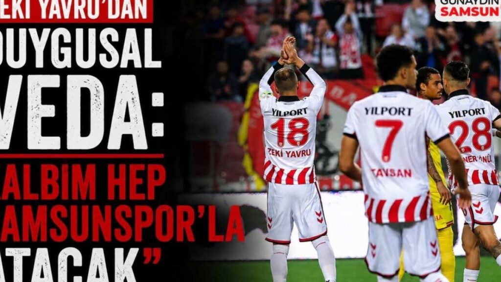 Samsunspor’un Efsane Kaptanı Zeki Yavru: "Kalbim Hep Burada Atacak"