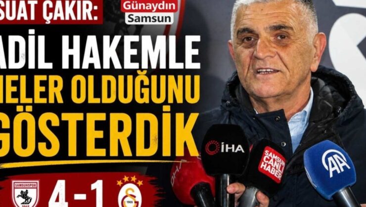 Samsunspor’un Galatasaray Zaferi: Adil Hakemle Neler Mümkün?