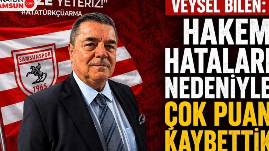 Veysel Bilen: Hakem Hatalarıyla Kaybettiğimiz Puanlar Başarı Hedefimizi Tehdit Ediyor
