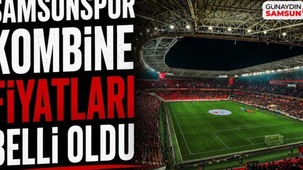 Samsunspor Taraftarları İçin Yeni Sezon Kombine Fiyatları Açıklandı!