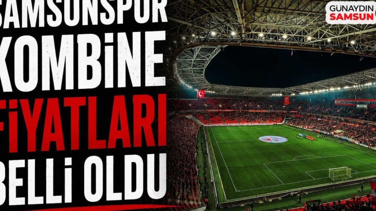 Samsunspor Taraftarları İçin Yeni Sezon Kombine Fiyatları Açıklandı!