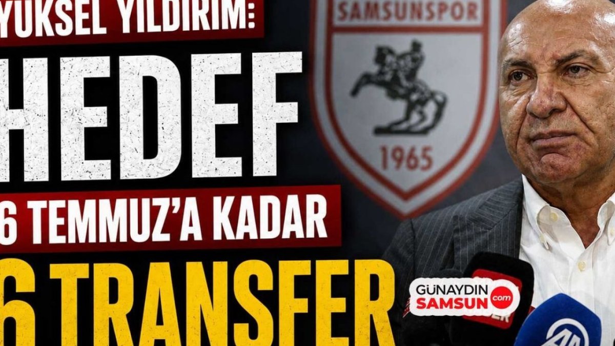 Samsunspor’da Şampiyonluk İçin İlk Adım: 6 Transfer Hedefi!