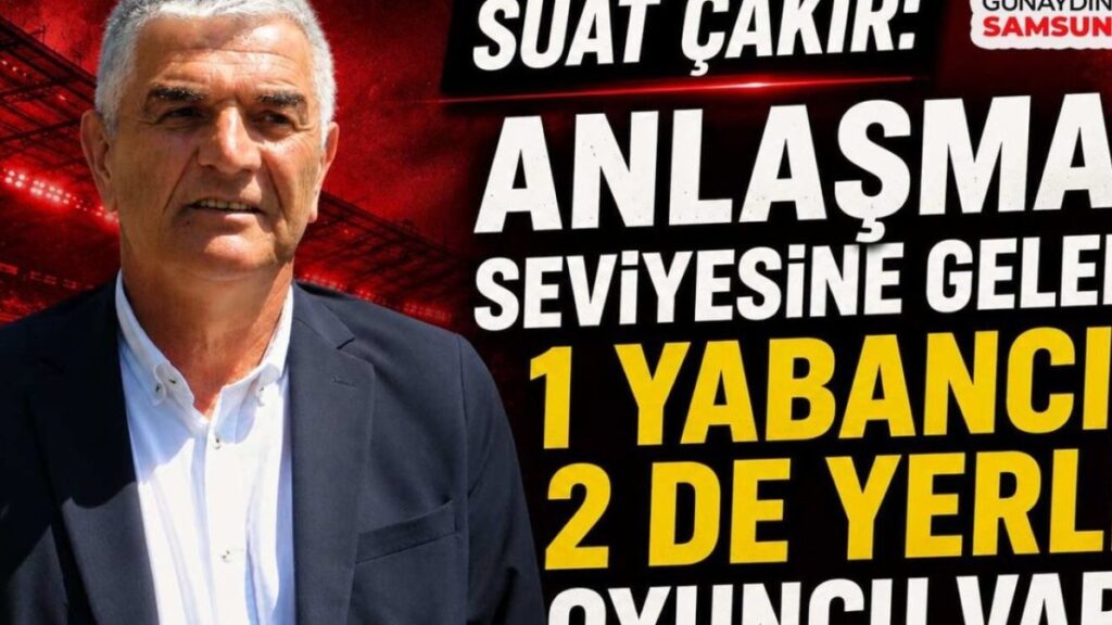 Samsunspor'da Transfer Heyecanı: Üç Yeni İsim Yolda mı?