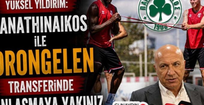Samsunspor’da Şok Gelişme: Panathinaikos ile Drongelen Transferinde Son Viraja Geldik!