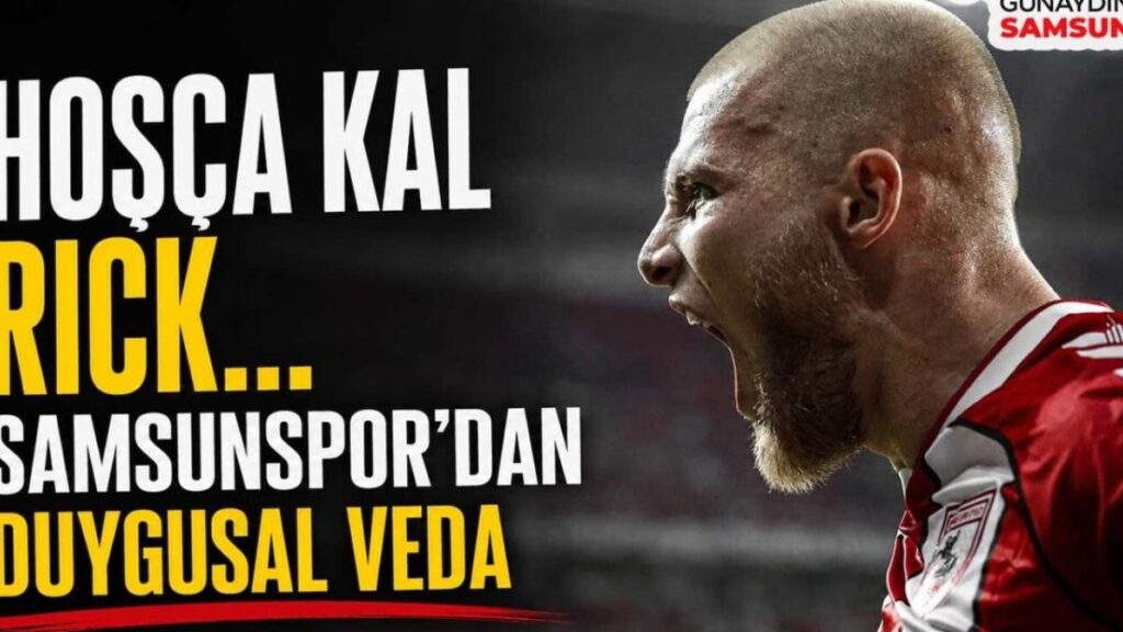 Samsunspor'da Tarihi Ayrılık: Rick van Drongelen Panathinaikos'a Transfer Oldu